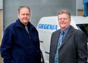 Siegenia technical support L-R Andrew Grosvenor and Gary Davies-14