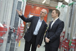Solidor Group Operations Director Mike Price & CEO Gareth Mobley