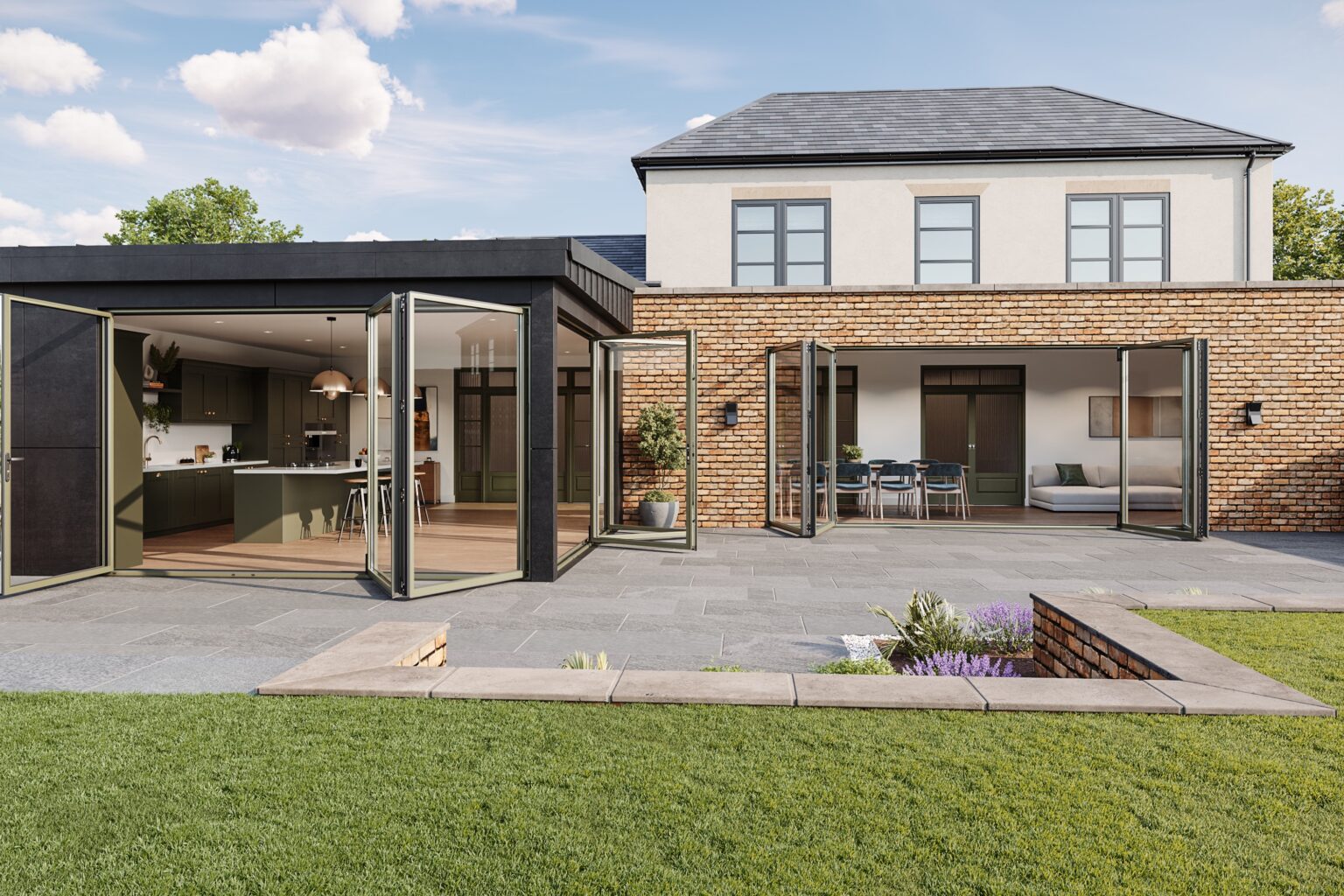 IconiK is the brand new aluminium bi-fold from AluK